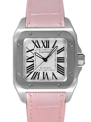 CARTIER カルティエ サントス コピー 100 ＭＭ W20126X8 ホワイト